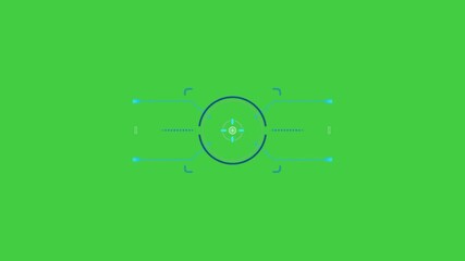 target icon with green screen Sniper