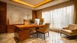 © NOREAL - 高級感のある社長室