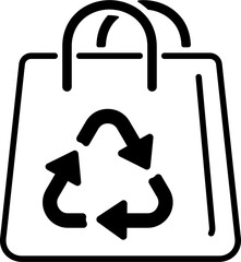 Canvas Print - recycle bag