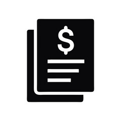 Wall Mural - Financial report icon symbolizing balance sheets and accounting management for business purposes showcasing data analysis