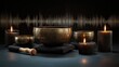 © feri - Tibetan singing bowls and candles