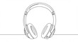 © Ai_Images - Wireless overear headphones sketch