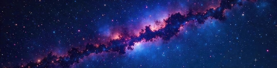 Wall Mural - Night sky ablaze with stars forming a celestial constellation, a mesmerizing cosmic display Perfect for astrology, astronomy, space, and spirituality themes , stars, astronomy, constellation