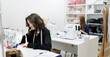 © Parilov - Production and sewing of fashionable underwear for women. Modern factory with team of seamstresses