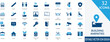© Nagma - A clean and modern filled icon set featuring 32 essential building amenities such as elevators, restrooms, security, and more. Perfect for real estate, architecture, UI or UX, and signage projects.