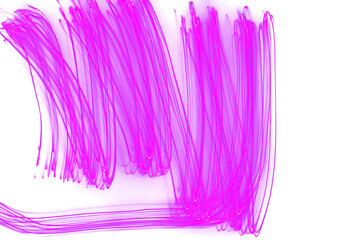 Wall Mural - abstract pink light overlay effect light trail leak design element isolated on transparent backgroun