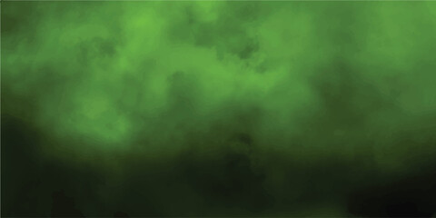 Wall Mural - Abstract green smog or smoke background artwork for artistic designs and environmental themes