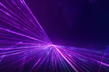 Wall Mural - Purple laser beams, light streaks, a background 
