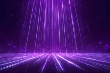 Wall Mural - Purple laser beams, light streaks, a background 