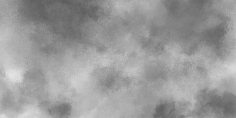 Wall Mural - Abstract white and gray isolated cloud cumulus clouds. Gray aquarelle painted realistic fog or mist smoky textured canvas design. White and ash messy wall stucco texture background.	