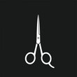 © muh - Minimalist Haircut Tool on Black Background