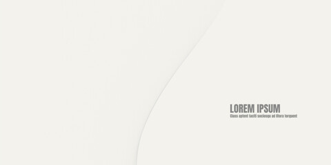 Wall Mural - elegant, minimalist abstract background with subtle wavy lines and a gentle curve on a light, neutra