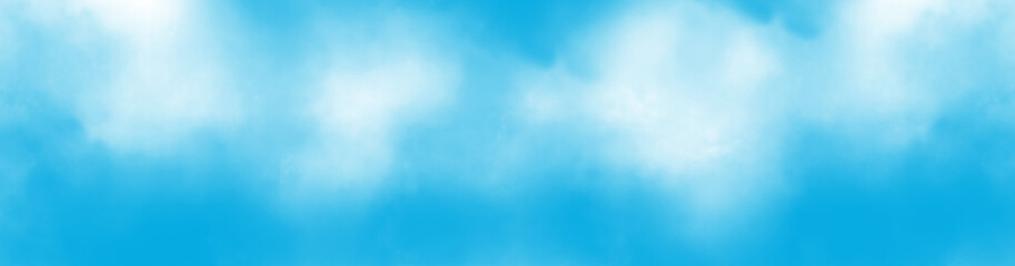 Wall Mural - vector realistic smoke cloud or light blue fog, abstract gas on transparent background