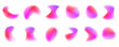© Freesstock - Color gradient circle backgrounds blend softly with neon light effects. The mesh of colors creates a smooth and glowing visual texture. Suitable for web design, presentations, or digital art. PNG