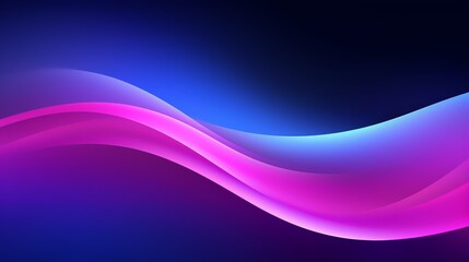 Wall Mural - purple and blue wave with a blue background. the wave is very long and has a lot of detail