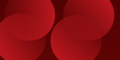 Wall Mural - Red abstract background. Dynamic shapes simple modern