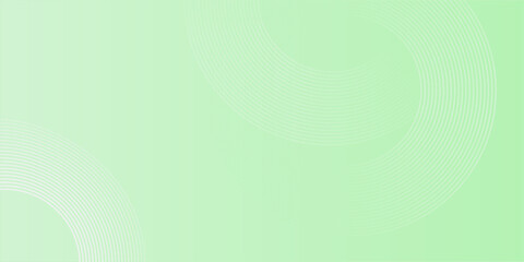 Wall Mural - Minimalist soft Abstract Background in Gradient green and white Tones with simple art design