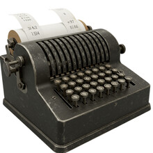 Vintage Adding Machine Free Stock Photo - Public Domain Pictures