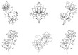© sakib - flowers set vector