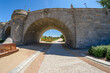 The Toledo Bridge in Madrid, Spain
