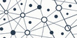 © alan - Dynamic network connections with nodes and lines symbolizing data flow and communication