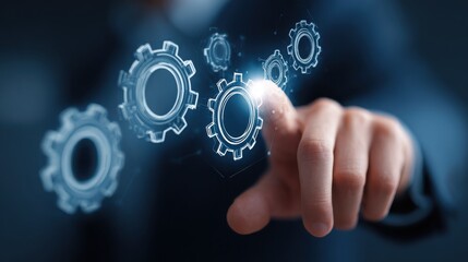 Incident management, business technology concept. Operational excellence in IT operations. Process of efficiently identifying, diagnosing and resolving unexpected problems that occur in IT systems.