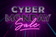 © Ayi Susanto - Cyber Monday Background Text Effect