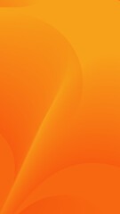 Wall Mural - orange abstract geometric vertical background with gradient and lines. template banner, poster, cove