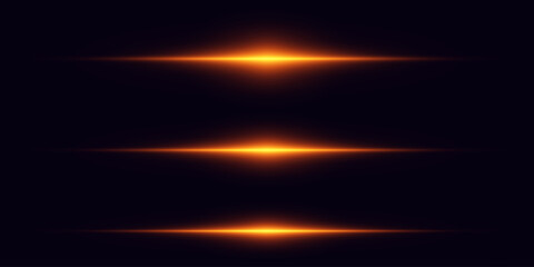 Wall Mural - collection of red light lines and effects.