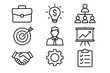© Kokolono - Business Management Icons Set