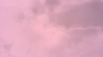 Wall Mural - animation of sky full of moving clouds