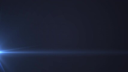 Wall Mural - Animation of lights shining on black background