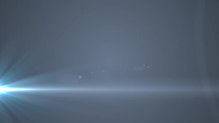 Wall Mural - Animation of lights shining on black background