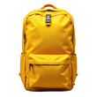© ColorfulFlowerStudio - Stylish Yellow Backpack for School and Daily Use with Pocket Detail