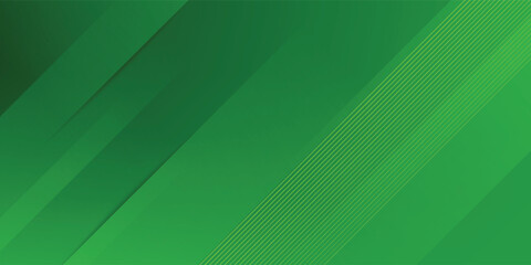 Wall Mural - Abstract green sporty background template vector with shiny lines and lights. Green background with strong pattern design.Eps10 vector
