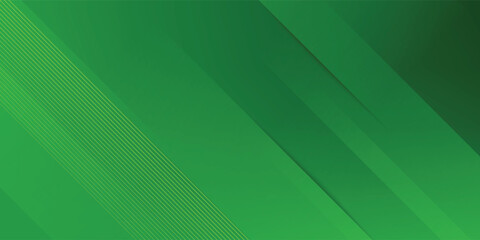 Wall Mural - Abstract green sporty background template vector with shiny lines and lights. Green background with strong pattern design.Eps10 vector