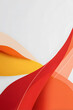 © Image Haven - Dynamic abstract sculpture made from overlapping paper strips.