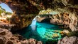 © Andriansyah - Stunning Coastal Cave with Turquoise Water