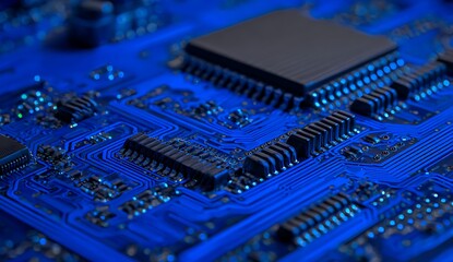 Technology digital interface artificial intelligence hologram future network abstract background computer ai information futuristic communication concept or virtual data cyberspace innovation display.
