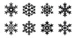 © Bulbul - Collection of Simple and Elegant Snowflake Designs for Holiday and Winter Themed Projects