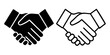 © Kopil - handshake vector illustration