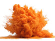 © Lazer - Orange liquid explosion on a surface
