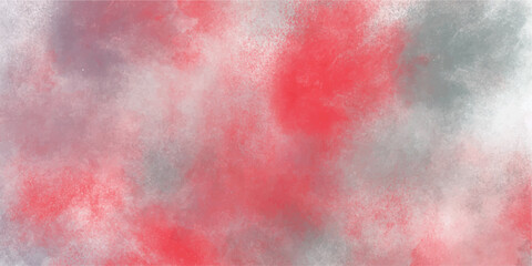 Wall Mural - Abstract watercolor background with vibrant red and soft gray hues for artistic expression or digital design