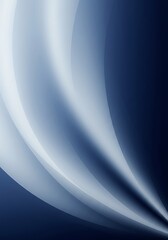 Wall Mural - an abstract blue and white background with smooth, flowing curves and a modern feel