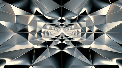 Seamless optical illusion pattern