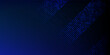 © Arina Color - Digital technology background. Digital data square blue pattern pixel background. Modern trendy design in vector illustration