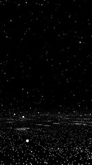Wall Mural - The video shows a video displaying the stars in the sky.
