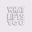 © Mehedi - Focus On What Lifts You Motivational Typography