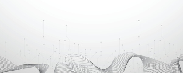 Abstract high technology and science background with circuit elements