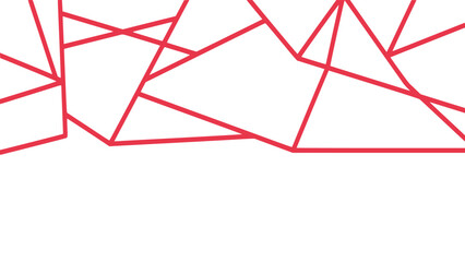 Abstract red geometric pattern